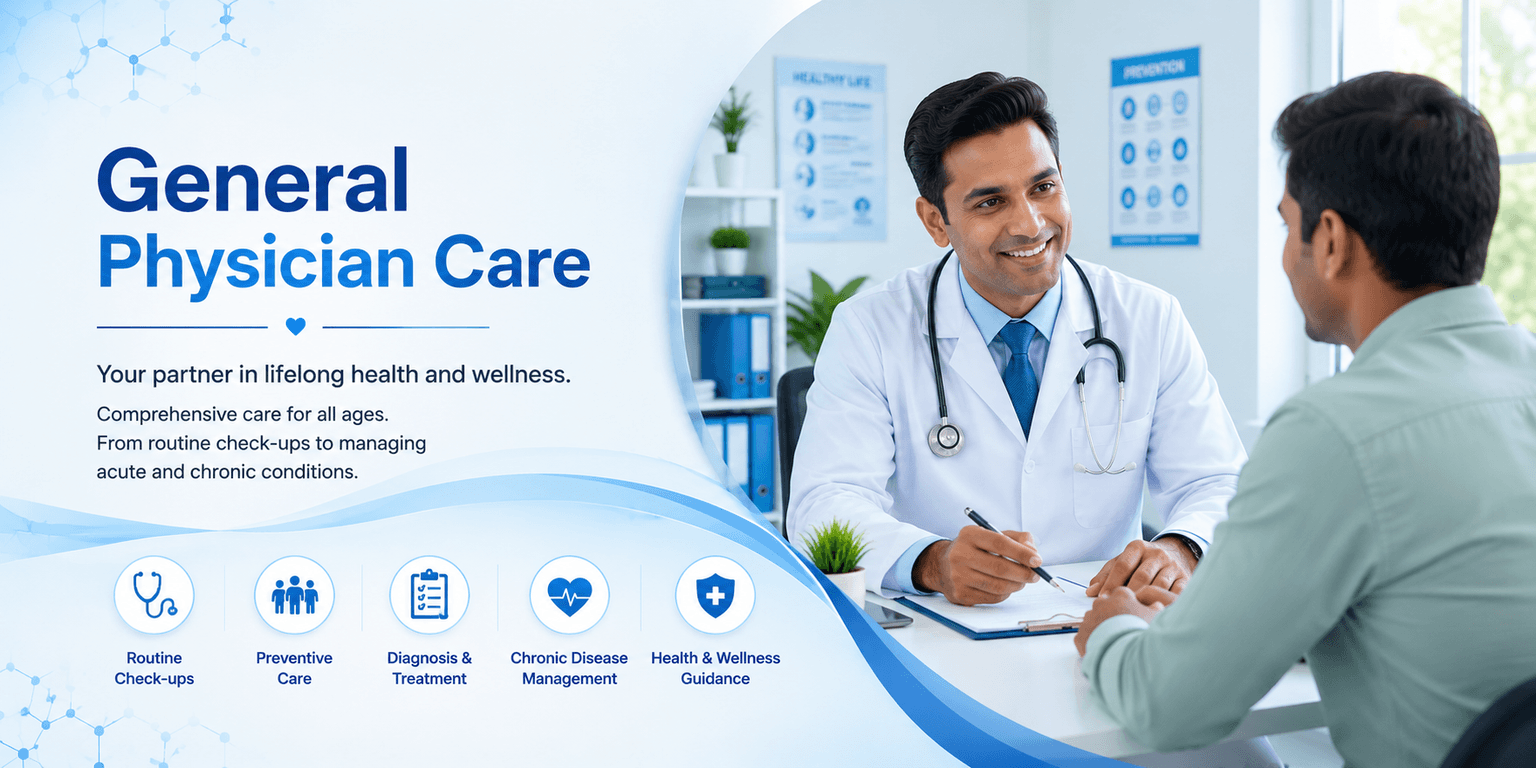 General Physician speciality banner