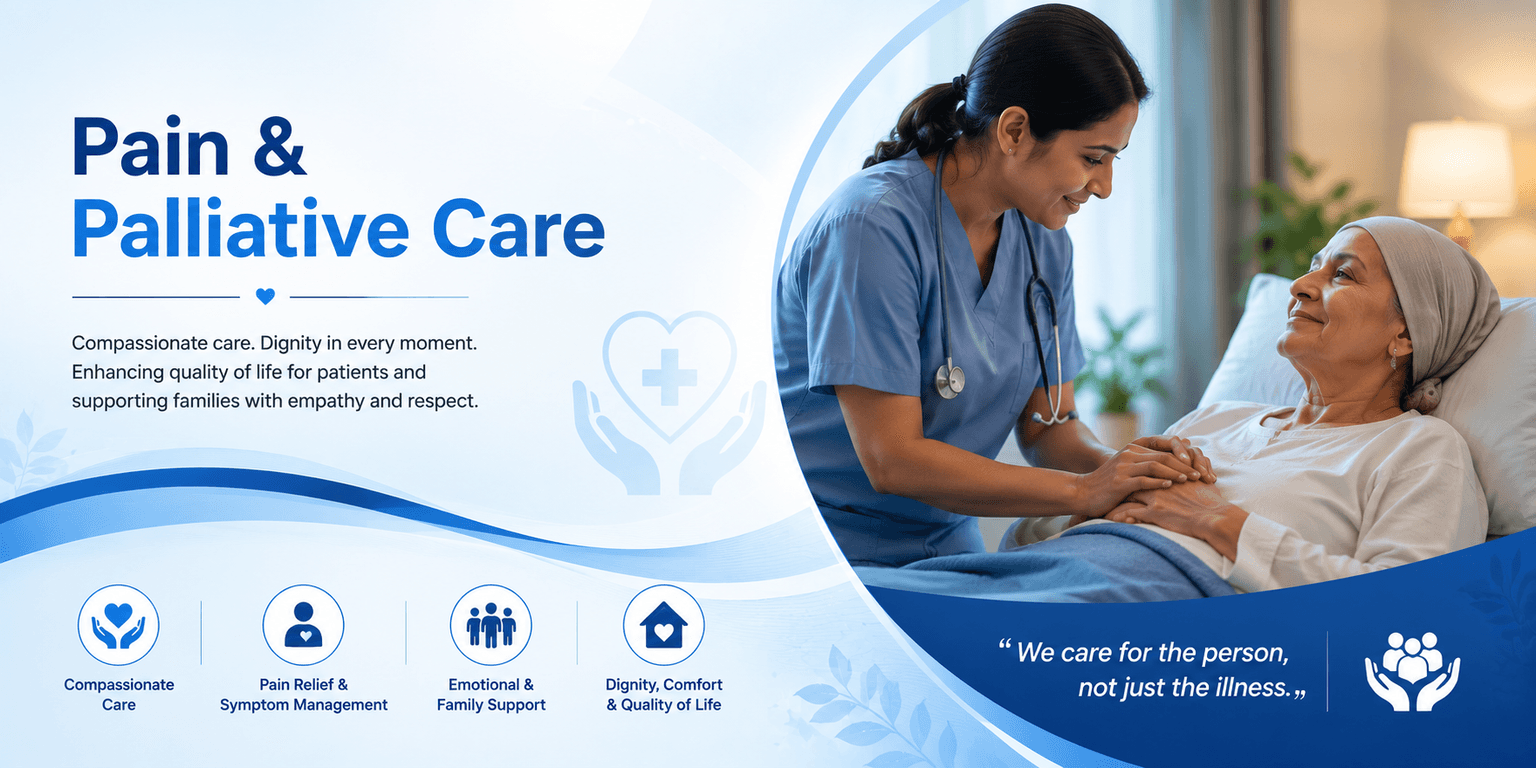 Pain and Palliative Care speciality banner